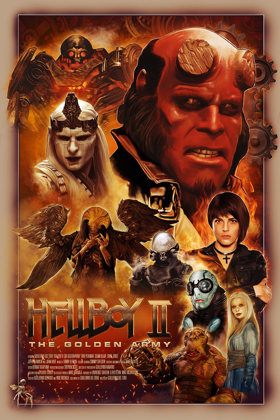 Hellboy II: The Golden Army movie poster